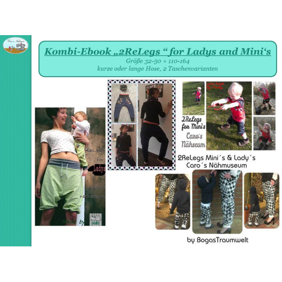 Ebook - Kombi 2Re Legs Ladys Minis Gr. 50-104/ 32 - 50